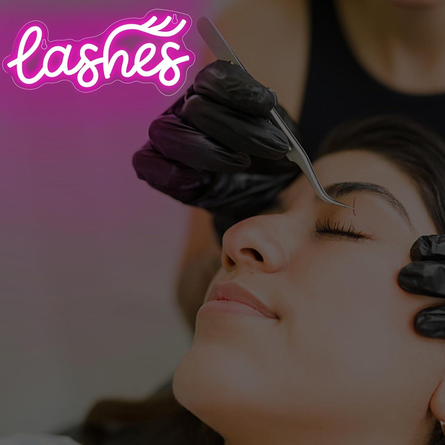 Neonowa tablica z napisem „Las – Beauty No Makeup recenzja i cena